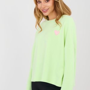 Sweatshirt vert