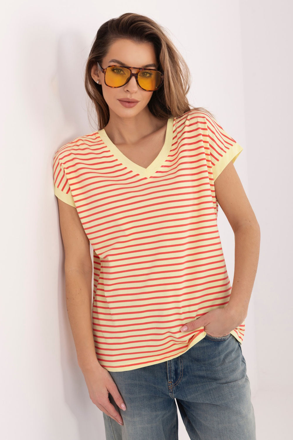 T-shirt jaune
