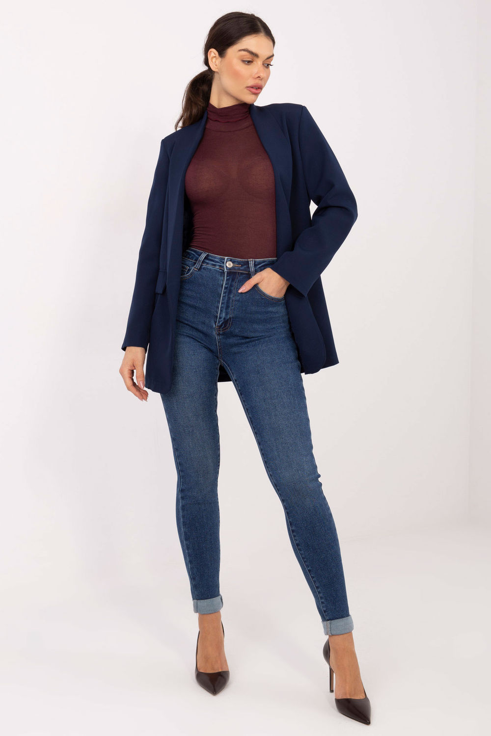 Veste bleue marine – Image 3