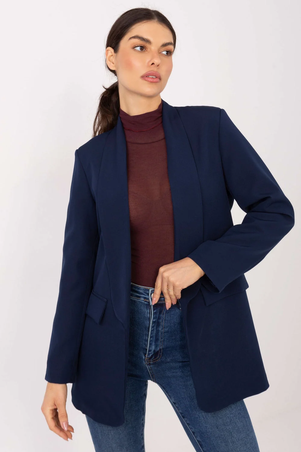 Veste bleue marine – Image 2
